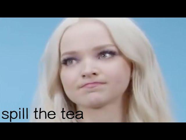 dove cameron annoying her cast members for 1 minute straight