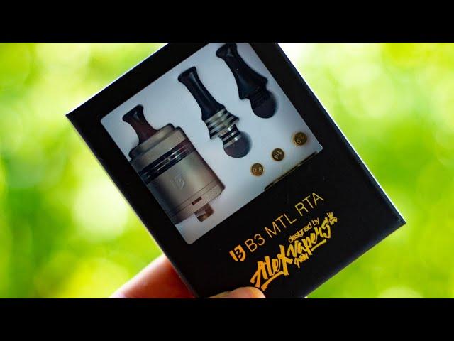 Обзор B3(Berserker) MTL RTA Первое впечатление и запуск