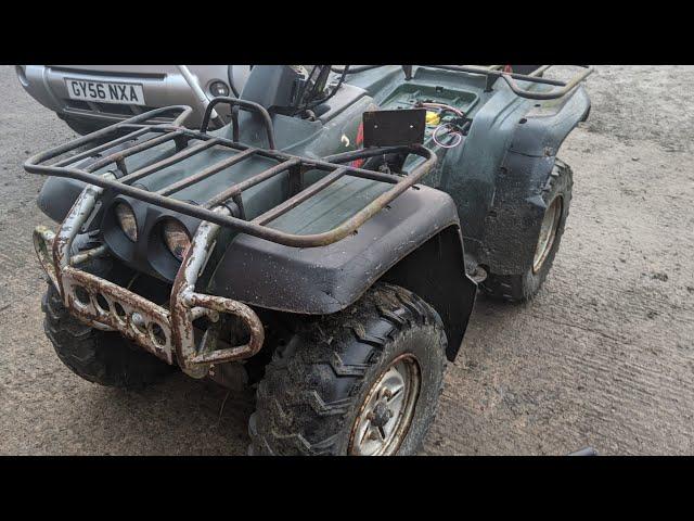 Abandoned 1998 Yamaha Kodiak Will it run