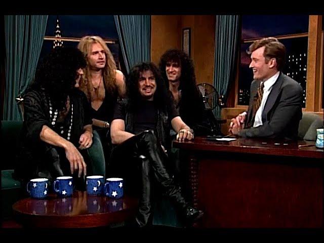 KISS On Their Extremely Loyal Fans - "Late Night With Conan O'Brien"