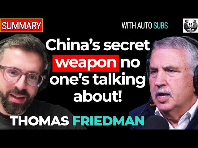 China’s SECRET WEAPON | how USA got HUMILIATED, Trump’s poor china plan | Ezra Klein w/Tom Friedman