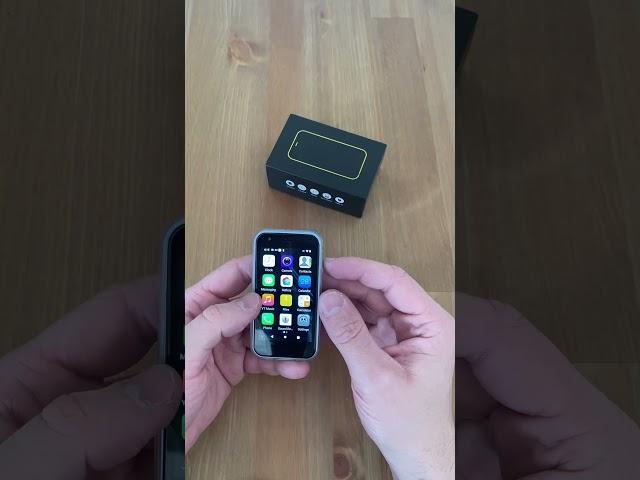 Mini Phone (finger size)  #miniphone  #smartphone  #unboxing #miniiphone #fyp