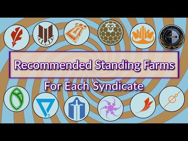 Warframe | Recommended Standing Farms For Each Syndicate!