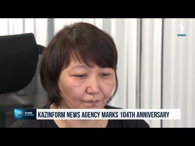 Kazinform news agency marks 104th anniversary