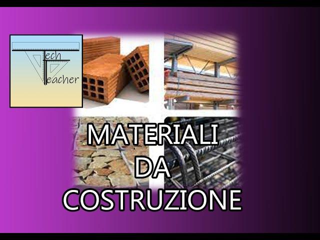 "Construction materials lesson