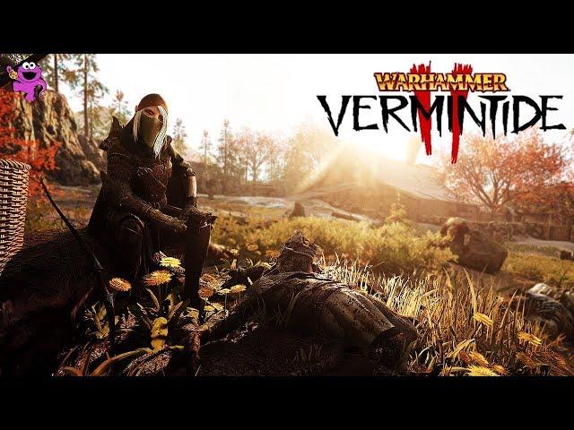 Warhammer Vermintide 2 Wood Elf Waystalker Gameplay - Against the Grain Walkthrough