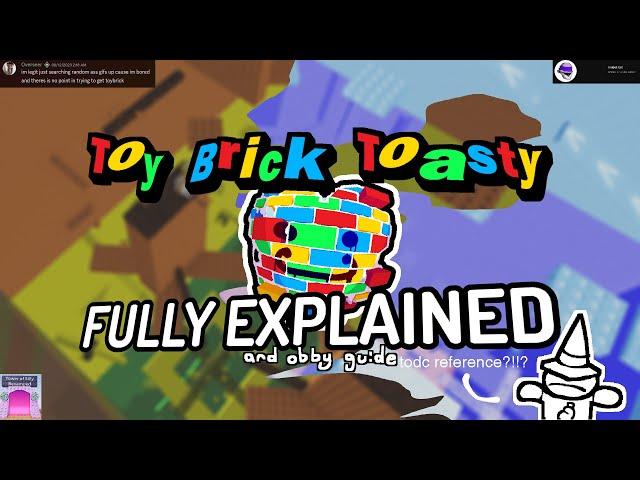 Toy Brick Toasty - OBBY GUIDE AND FULLY EXPLAINED | Roblox - Find The Toasties