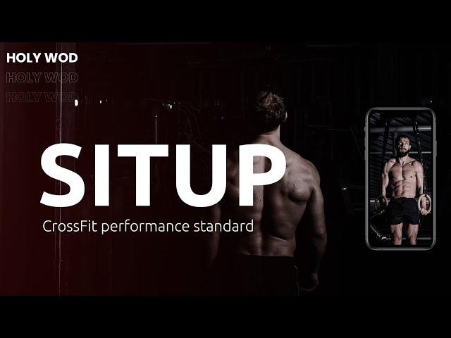 SIT UP| Holy Wod - Crossfit exercises and WODs