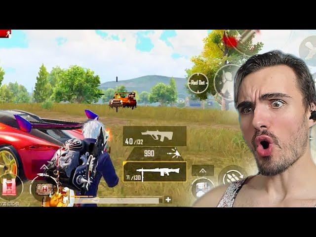 ИДЕАЛЬНО ИГРАЕТ БЕЗ ЕДИНОЙ ОШИБКИ PUBG MOBILE реакция