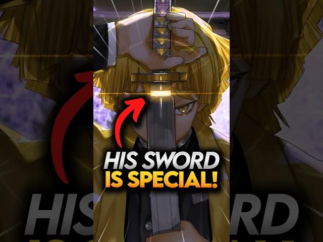 Why Zenitsu's Nichirine Sword is SPECIAL? Demon Slayer Explained #demonslayer #shorts