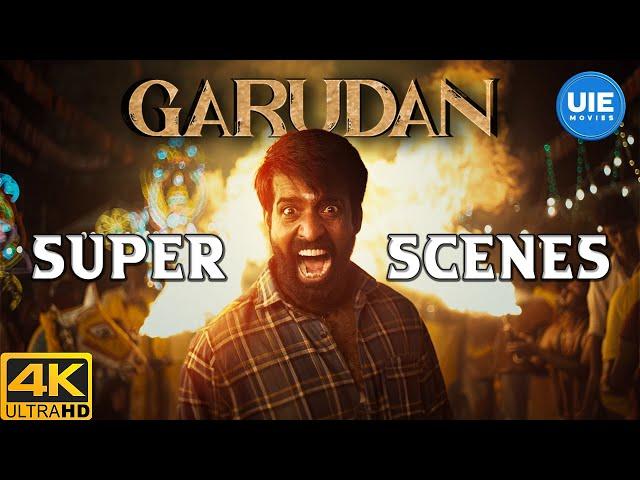 Garudan Super Scenes | The origin of the truthful, greedy and loyal! | Soori | Sasi Kumar | Unni