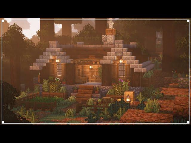 ️ Minecraft: How to Build a Spruce Survival House | Tutorial