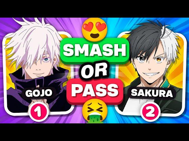 SMASH or PASS ANIME  BOYS VERSION [THE BEST ANIME HUSBANDOS] 