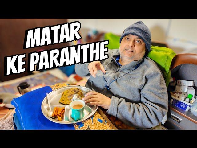 Aaj ka Menu : Matar ke Paranthe