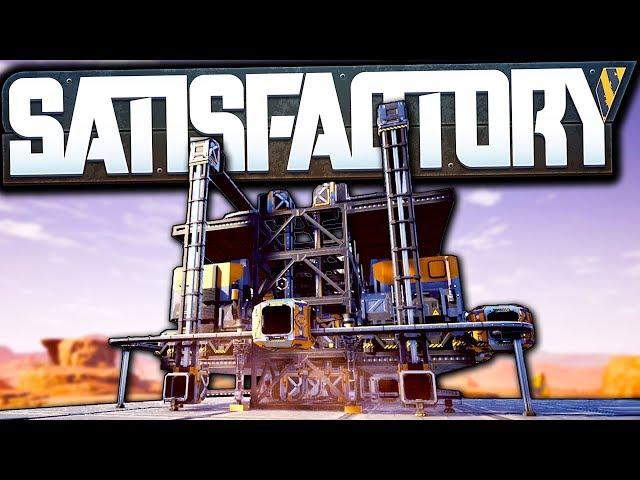 Our First EPIC Machine in Update 3! - Satisfactory Early Access Gameplay Ep 4