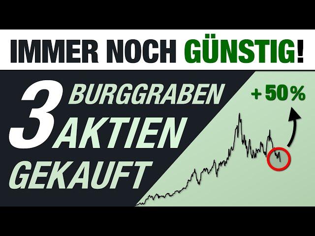 Diese 3 Aktien habe ich Gekauft!