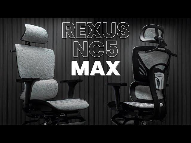 REXUS NC5 MAX - Kursi Kerja 2,7 juta ter-ERGONOMIS di kelas nya !