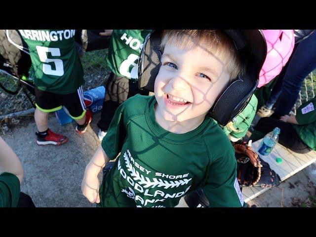 Clark's First Tee-Ball Game