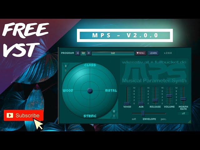 FREE VST Plugin Synth  MPS v2.0.0 Full Bucket Music