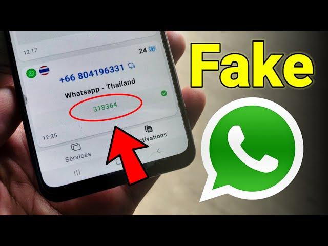 Fake Whatsapp Account without SIM | How to Create Fake WhatsApp Account With Virtual Number 2025