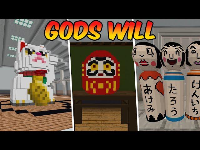 ROBLOX GODS WILL IN MINECRAFT - FULL GAMEPLAY