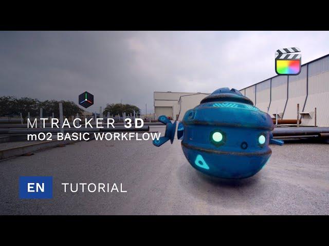 mTracker 3D Tutorial - Basic workflow for mTracker 3D and mO2 in Final Cut Pro - MotionVFX