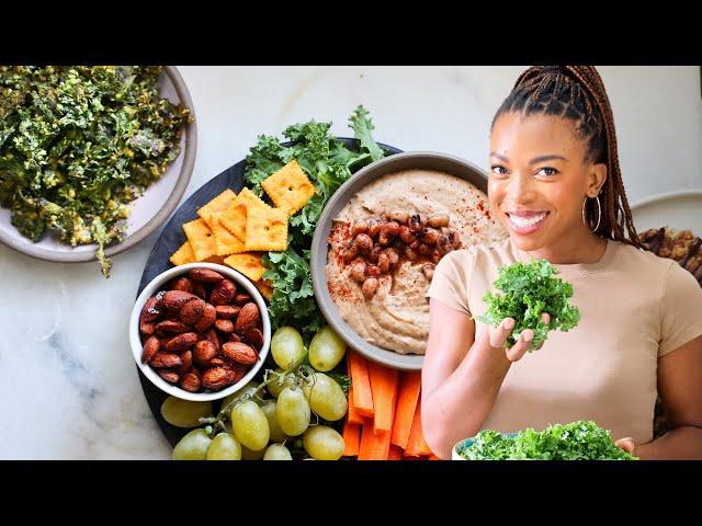 VEGAN SNACKS IN UNDER 30 MINUTES | delicious • easy • healthy • meal prep