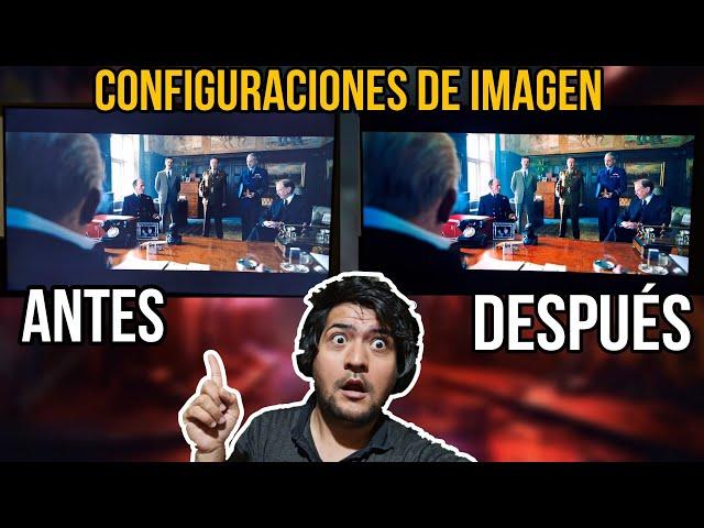 Configuraciones de imagen  HDR en TCL QM741G