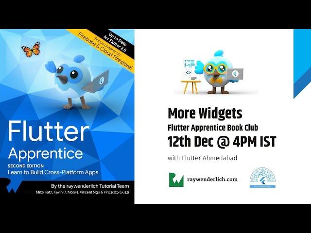 Flutter Apprentice Book Club - More Widgets