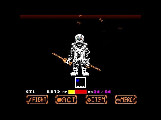 Other version Dustbelief Papyrus battle![undertale fangame]※Failed