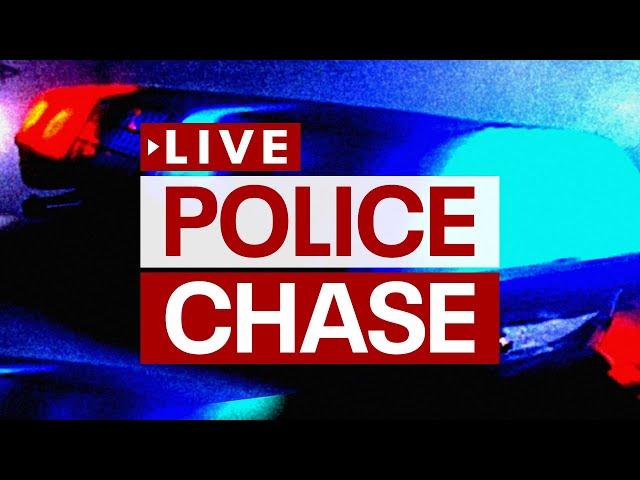 Police chase: LAPD in pursuit of armed robbery suspect