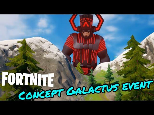 Fortnite Galactus event trailer! (Concept made by Trimix)