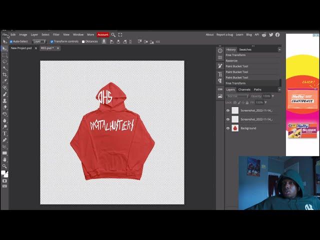 How To Do FREE MOCK UPS For YOUR Clothing Brand