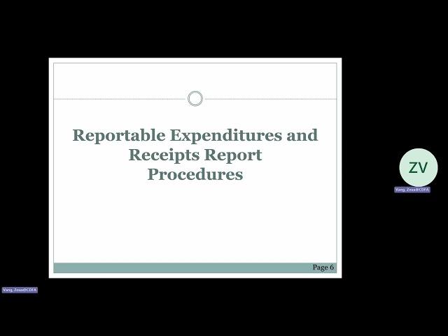 CDFA Annual Financial Statement Procedures Training 2024