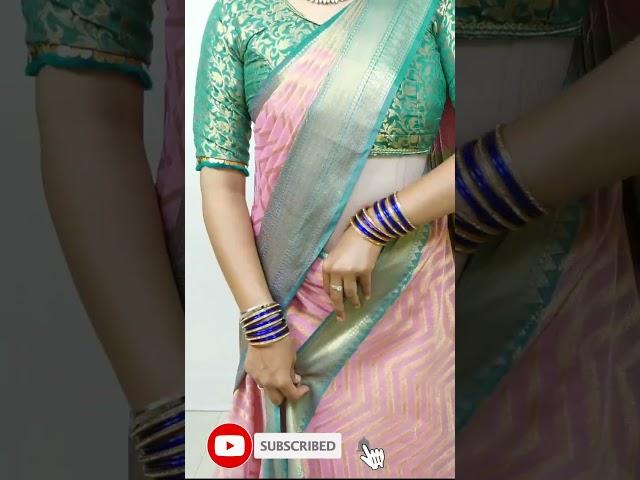 New saree draping tips & tricks | how to drape saree step by step | saree wear