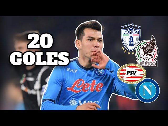 LOS 20 MEJORES GOLES DE HIRVING LOZANO (Pachuca, PSV, Napoli y Selección Mexicana)