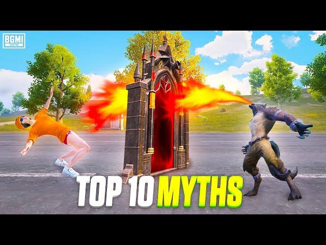 Top 10 Myths and glitch in Castle Mod (PUBG MOBILE & BGMI)Tips and Tricks 3.4 Update PUBG Myths #110