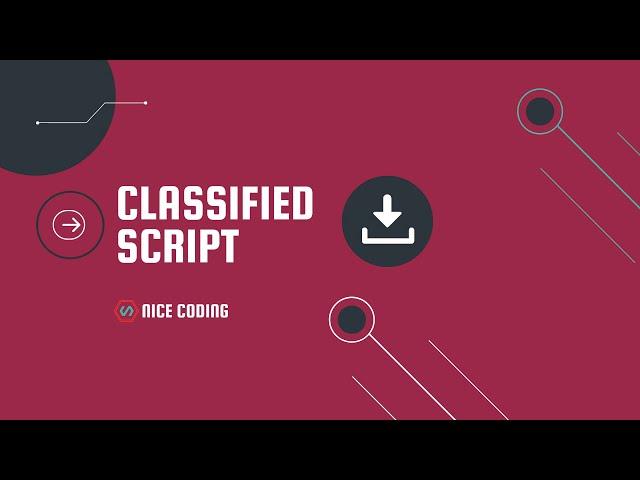 Classified script in PHP amazing features