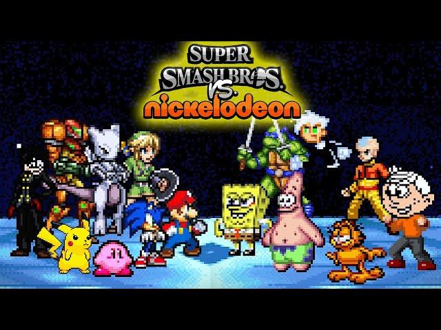 Super Smash Bros VS Nickelodeon: Sprite Animation!