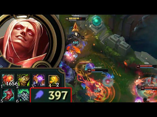 League of Legends But HEARSTEEL Vladimir Has 7000 HP And 400 AP For Some Reason