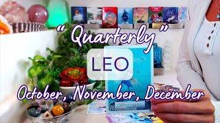 LEO "NEXT 3 MONTHS" October, November, December 2024: This Is Going To Bring You So Much Happiness!