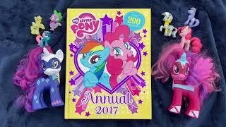 [G4] My Little Pony - 2017 Annual Book - page turning, calm nostalgia, (ambient music)