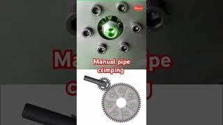 manual pipe crimping. #solidworks #3d #design #autocad #engineering  #mechanicalengineering