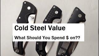 Cold Steel Value Comparison AD 10 Recon 1 Voyager