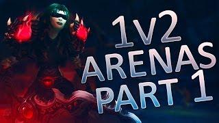 Sensus | WoW Legion Rogue PvP | 1v2 ARENAS! [Part 1] (Legion Subtlety Rogue PvP) Patch 7.2