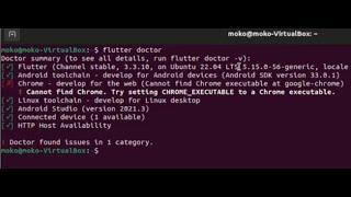 How to fix flutter: Chrome - develop for the web (cannot find chrome executable at google-chrome)