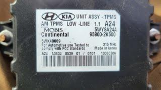 2011 Kia Soul TPMS Receiver Location and Removal