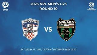 Capital Football NPL Men's U23 Round 11 - O'Connor Knights SC vs Monaro Panthers FC
