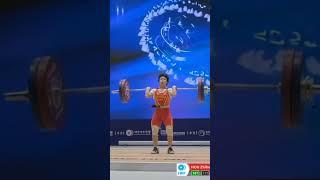 Hou Zhihui (49) #weightlifting #2023 #shortsfeed #ytshorts #shortvideo #viral #shorts #short #medal