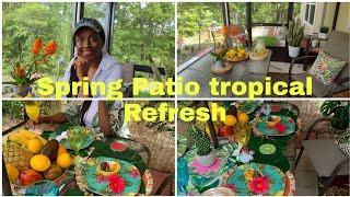 Spring Patio Makeover 2022  Martha D. Solomon